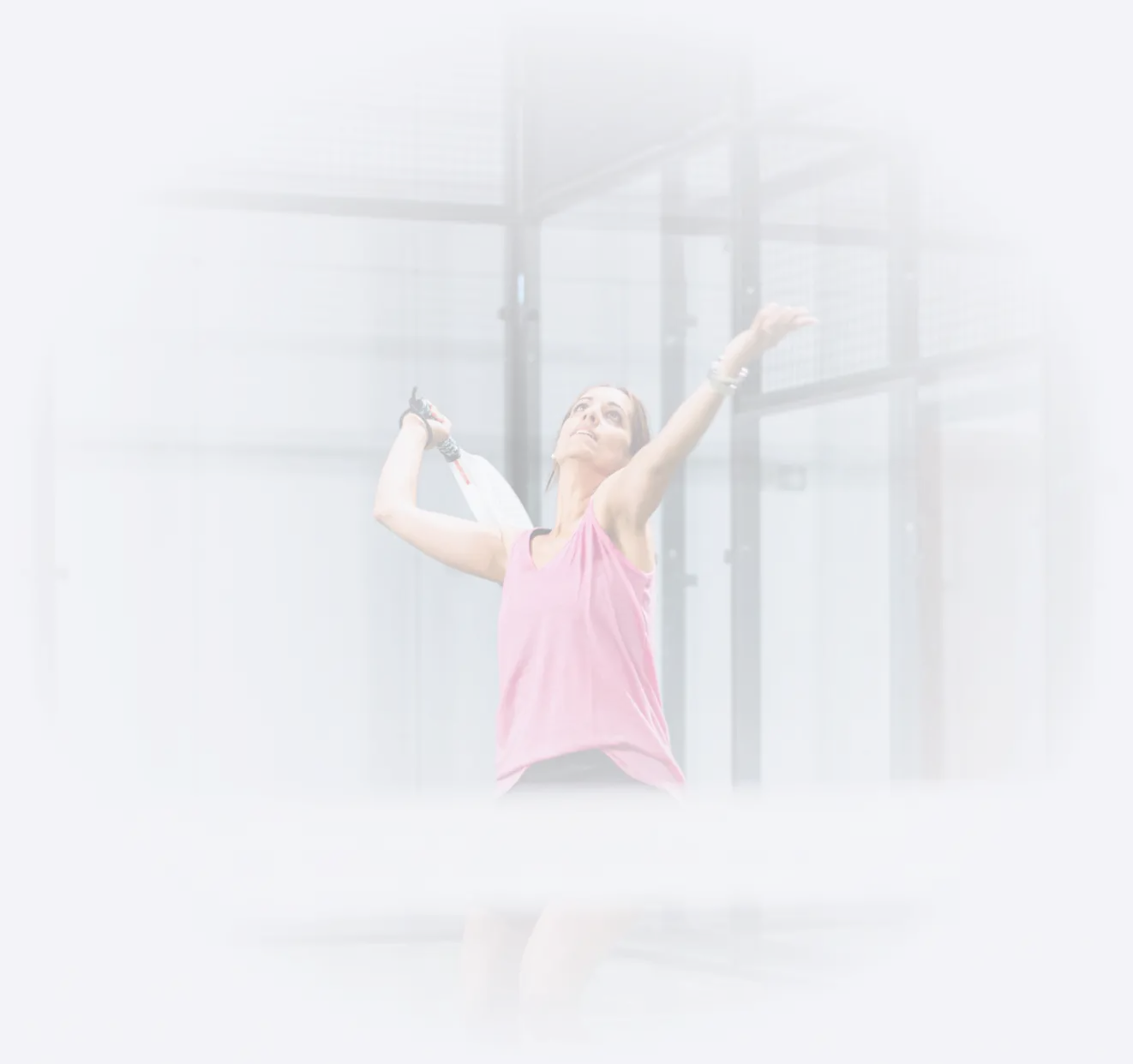 Woman playing sports